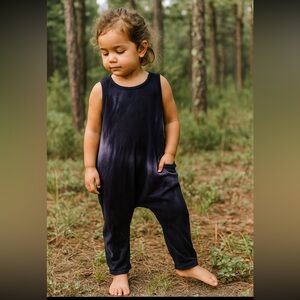 VILA Kids Dark Blue Sleeveless Romper